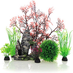 aquarium plastic plant
